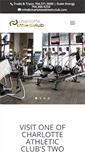 Mobile Screenshot of charlotteathleticclub.com